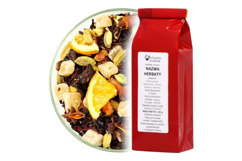 Herbata Owocowa ORIENTALNA MELODIA (OT) (50g) Smak Dalekiego Wschodu !!